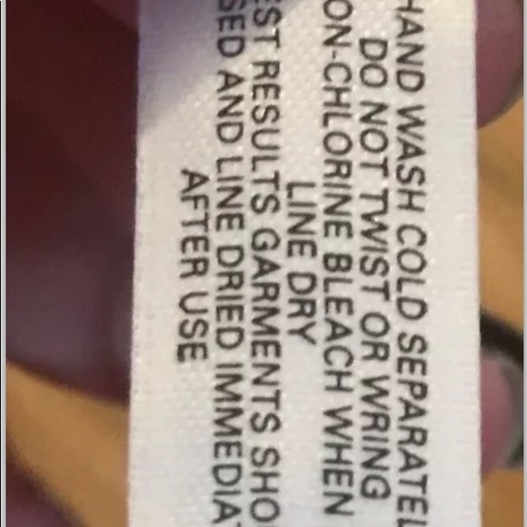 Victoria Secret Peach Gold Polka Dot Tube Bandeau Peekaboo Heart Bikini Swimsuit - Picture 10 of 10